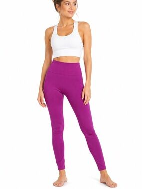 Lululemon Athletica Pink Tights Size 8 Sporty Yoga Pants Leggings